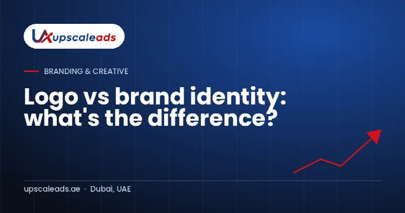 Logo vs brand identity: what's the difference?: Upscaleads guide