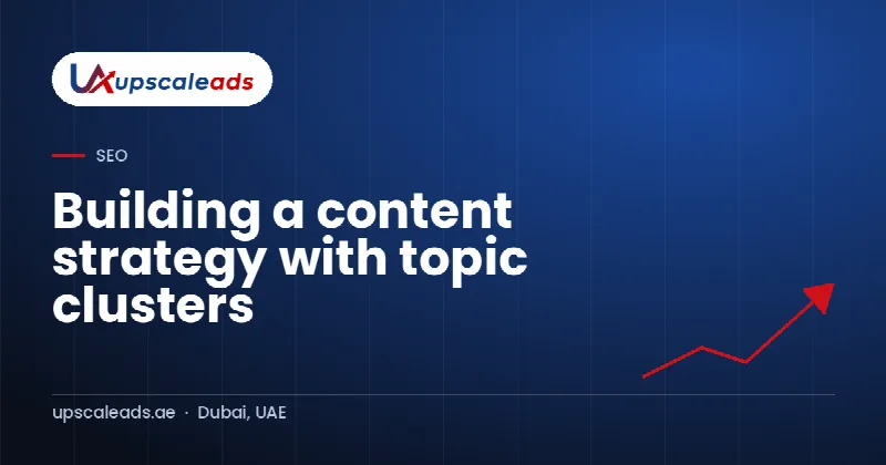 Building a content strategy with topic clusters: Upscaleads guide