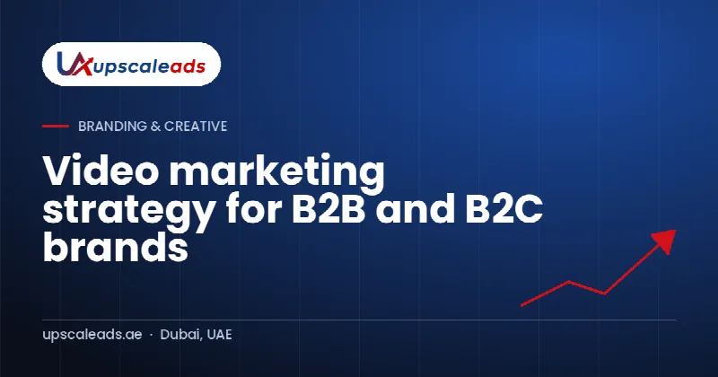Video marketing strategy for B2B and B2C brands: Upscaleads guide