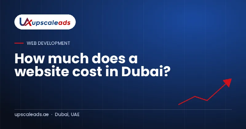 How much does a website cost in Dubai?: Upscaleads guide